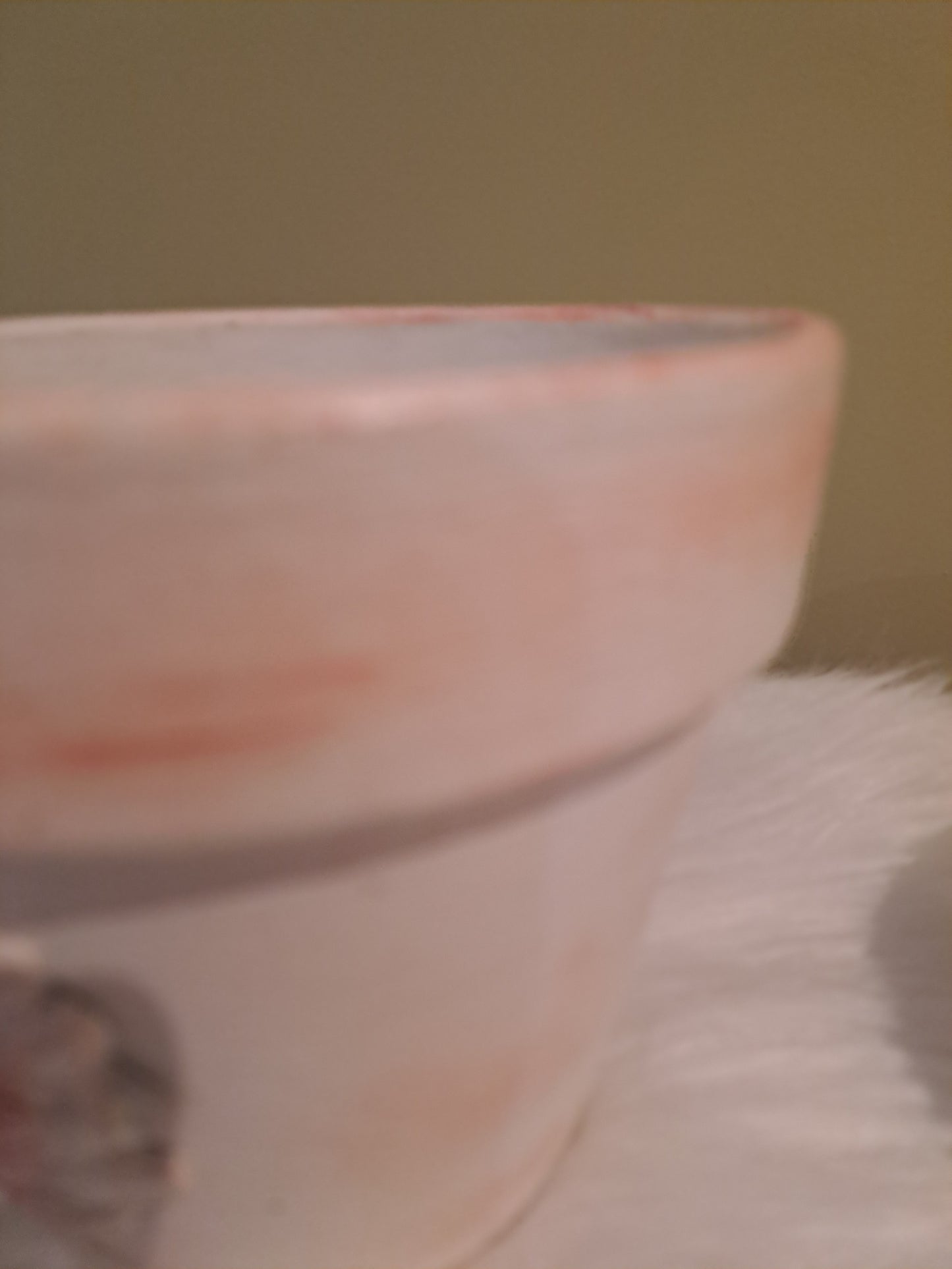 Duo de petits pots en terre cuite blanc et rose - décoration bohème chic