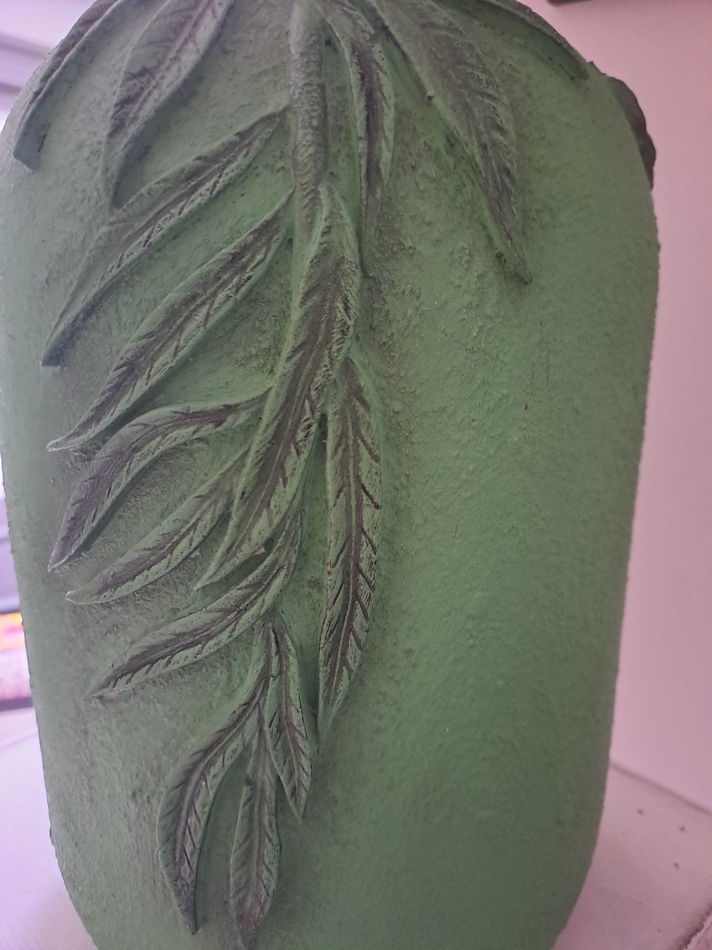 Bouteille en verre 6 L relookée - Pièce unique Artisanale