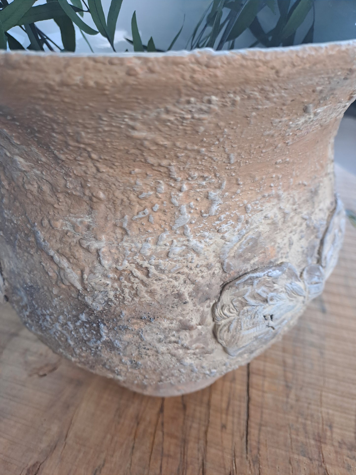 Vase Style Antique Relooké – Décoration Artisanale Unique